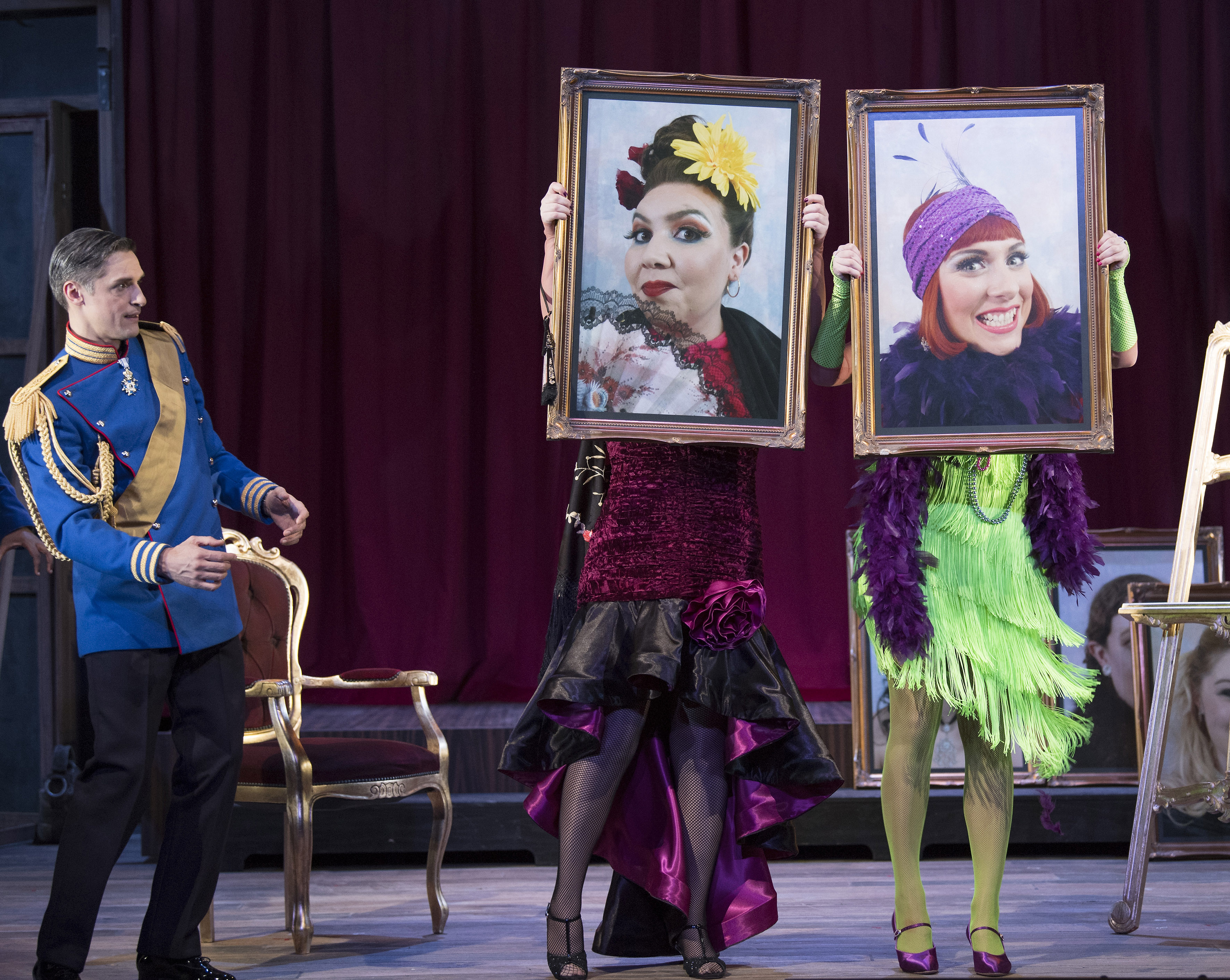 'La Cenerentola' Opera performed by Opera North at the New Theatre, Leeds, UK