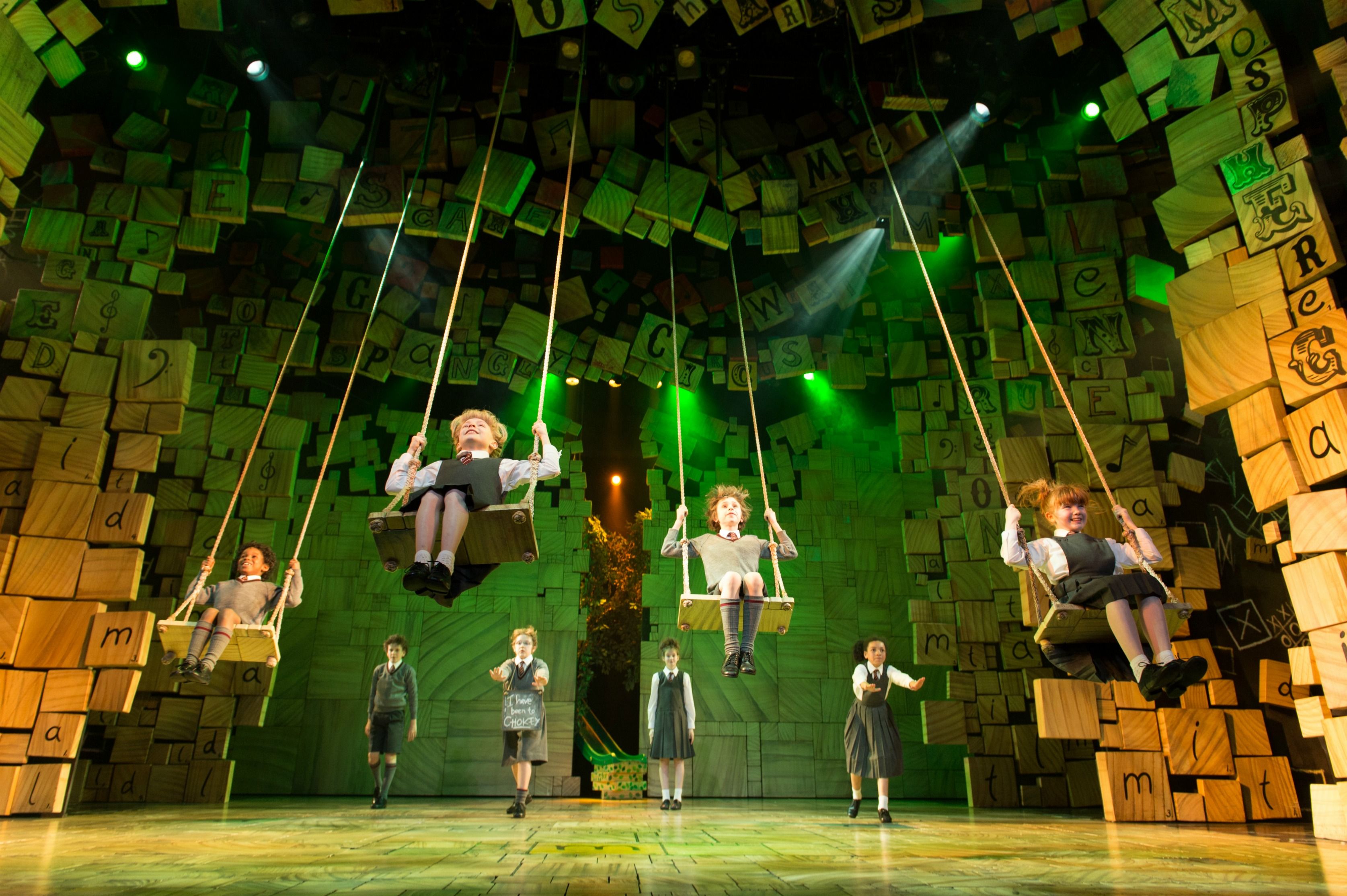 Royal Shakespeare Company's Matilda The Musical. Credit Manuel Harlan MAT 14.3-242
