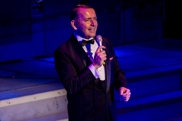 THE RAT PACK - LIVE FROM LAS VEGAS 2 Garrett Phillips (Frank Sinatra) Photo Betty Zapata