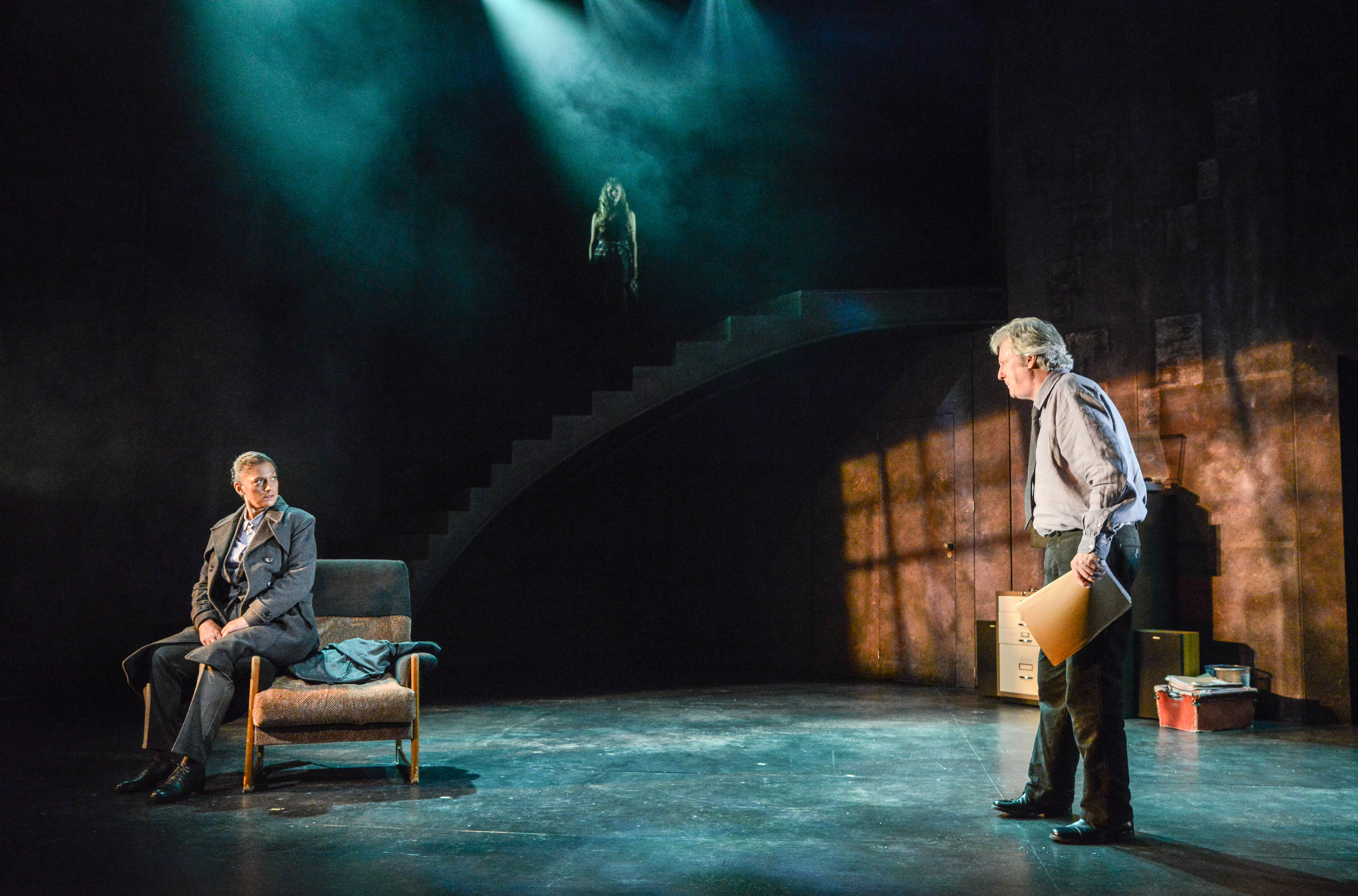 Rebus_Cathy Tyson as Siobhan Clarke & Charles Lawson as Rebus_c Robert Day