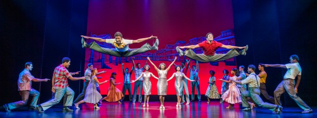 10. MOTOWN THE MUSICAL. The Company. Photo Tristram Kenton