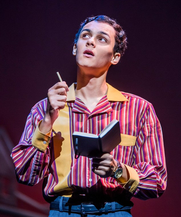 13. MOTOWN THE MUSICAL. Nathan Lewis 'Smokey Robinson'. Photo Tristram Kenton