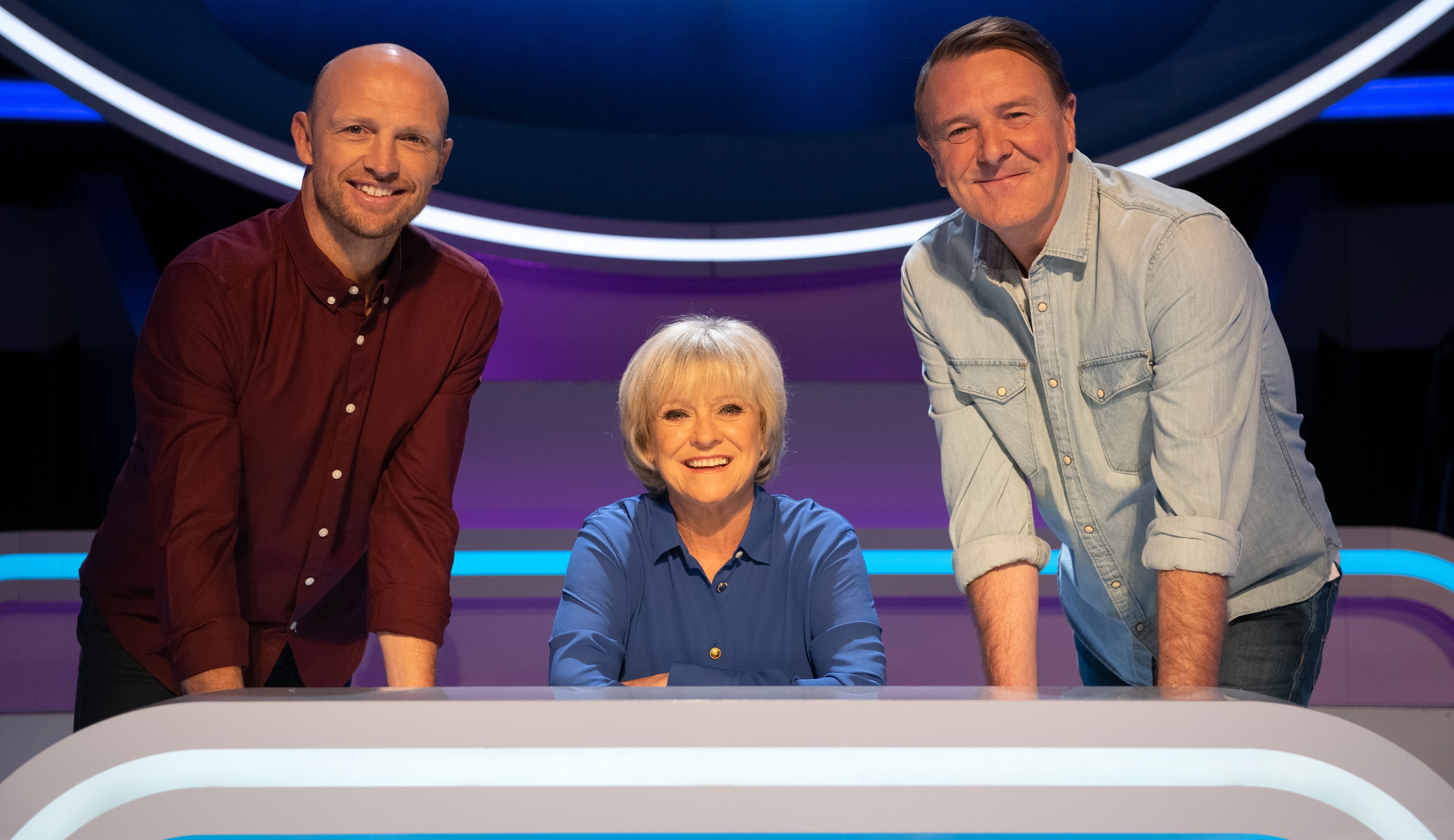 Matt Dawson, Sue Barker and Phil Tufnell