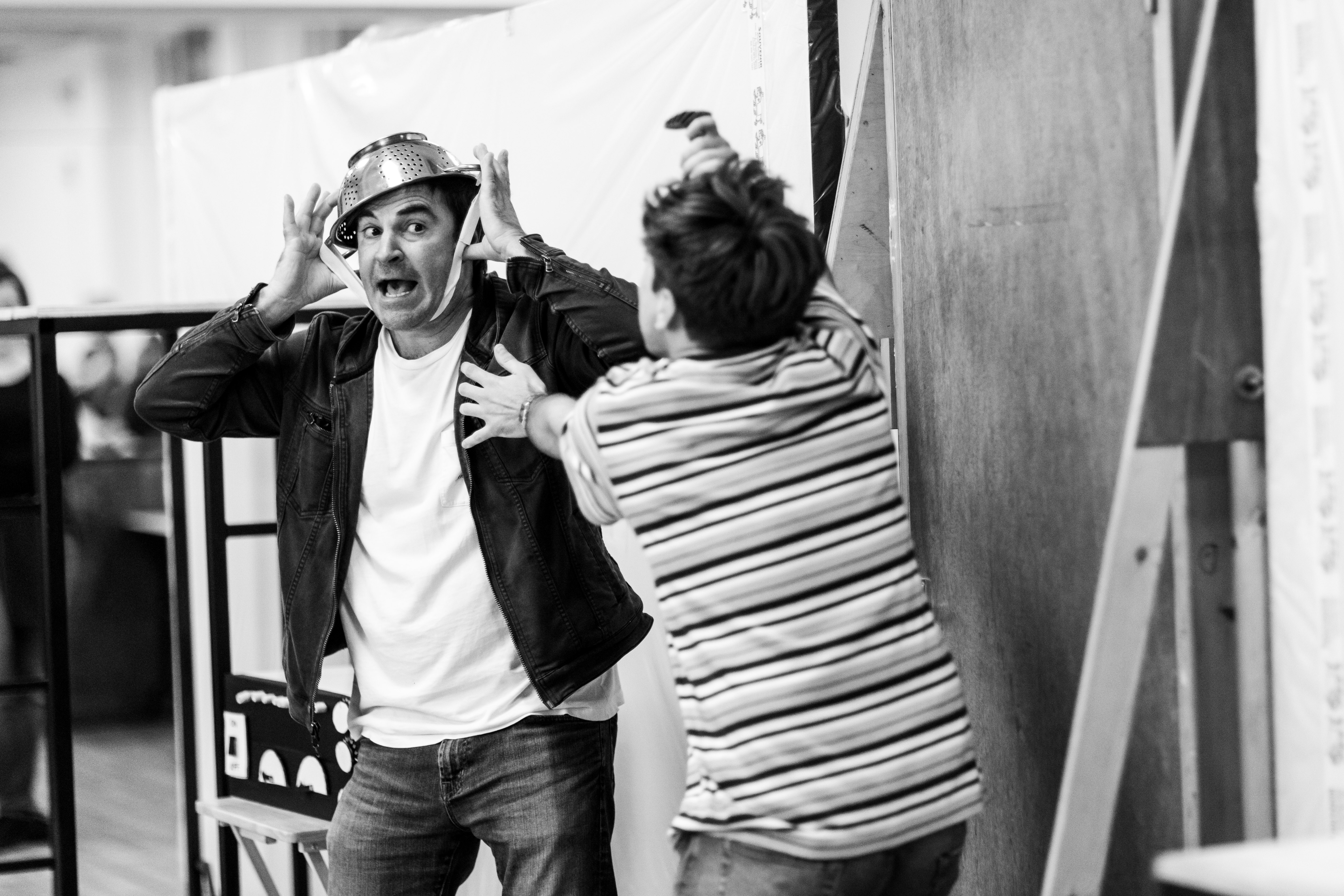 Roger Bart in rehearsals for Back to the Future The Musical, credit Sean Ebsworth Barnes (2)